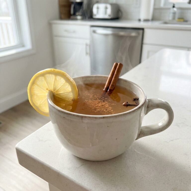 Hot Toddy with Cinnamon Cocktail Recipe
