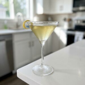 Jasmine Green Tea Martini Cocktail Recipe