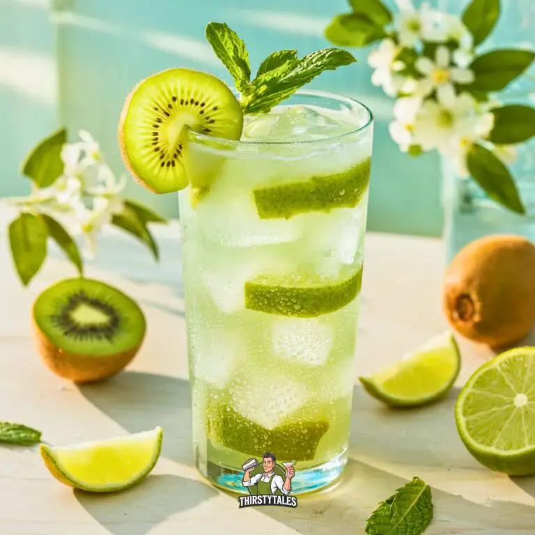 Kiwi Lime Cooler Cocktail Recipe