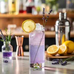 Lavender Elderflower Collins Cocktail Recipe