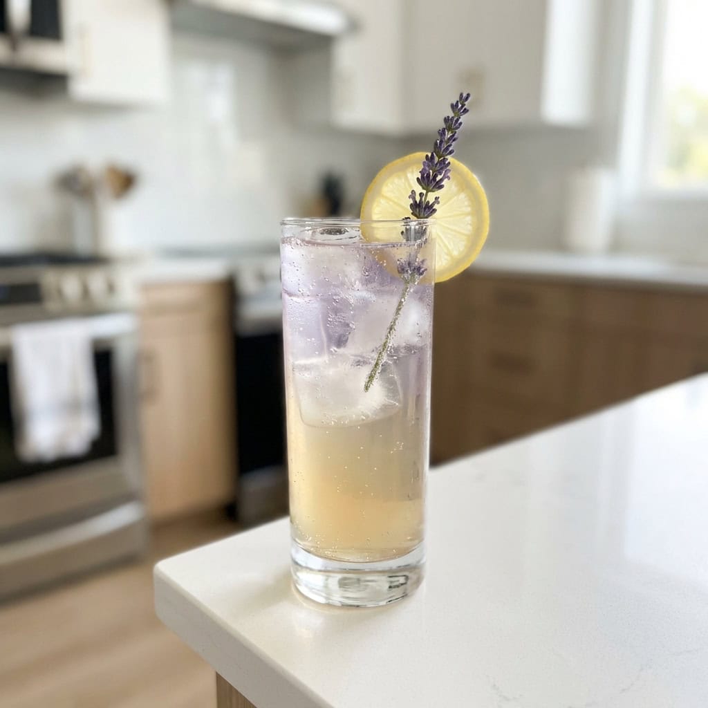 Lavender Elderflower Collins Cocktail Recipe