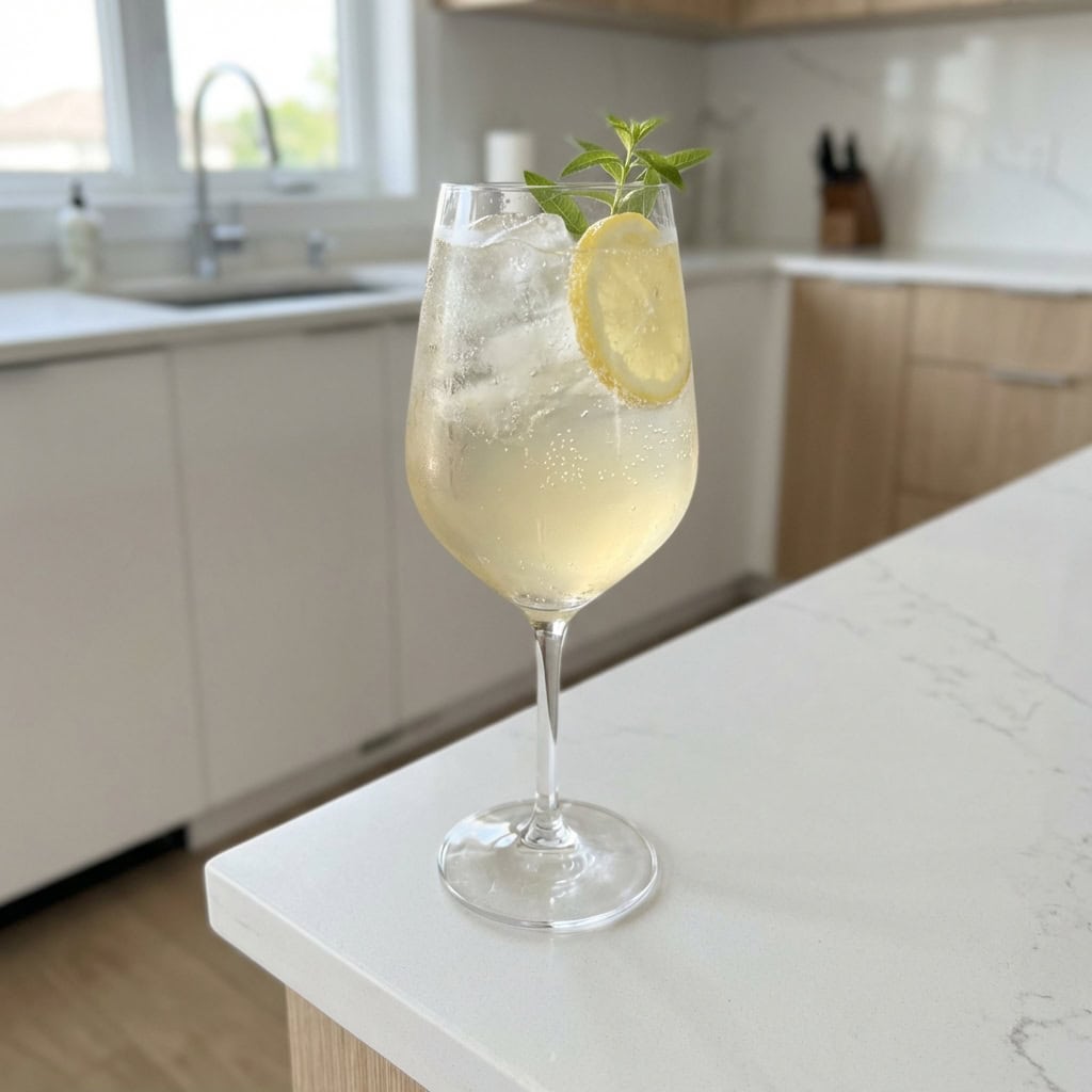 Lemon Verbena Spritz Cocktail Recipe