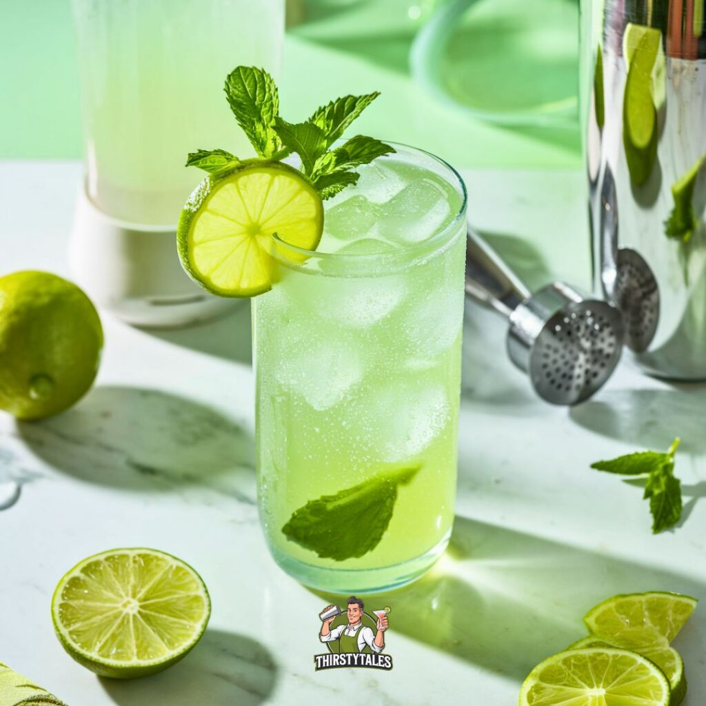Lime Ginger Fizz Cocktail Recipe