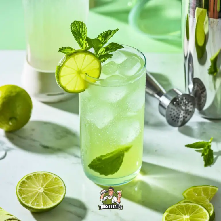 Lime Ginger Fizz Cocktail Recipe