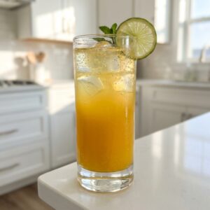 Mango Ginger Sparkler Cocktail Recipe