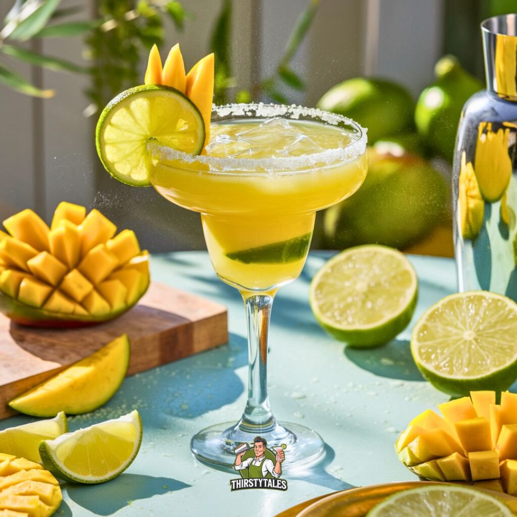 Mango Lime Margarita Cocktail Recipe