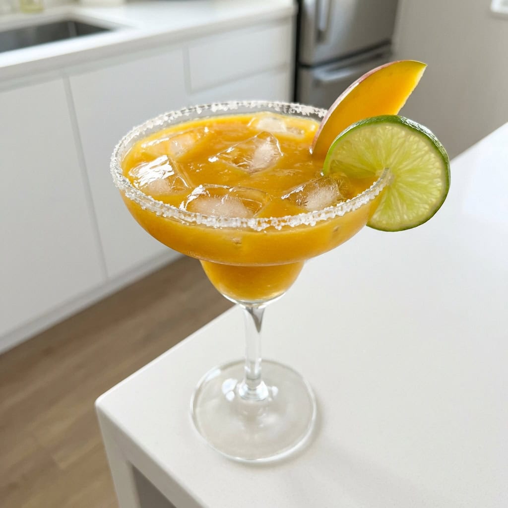 Mango Lime Margarita Cocktail Recipe