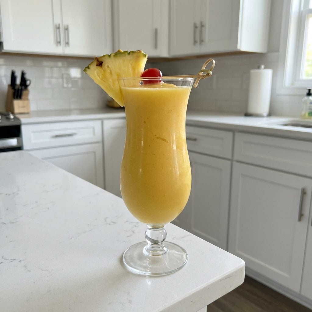 Mango Pina Colada Cocktail Recipe