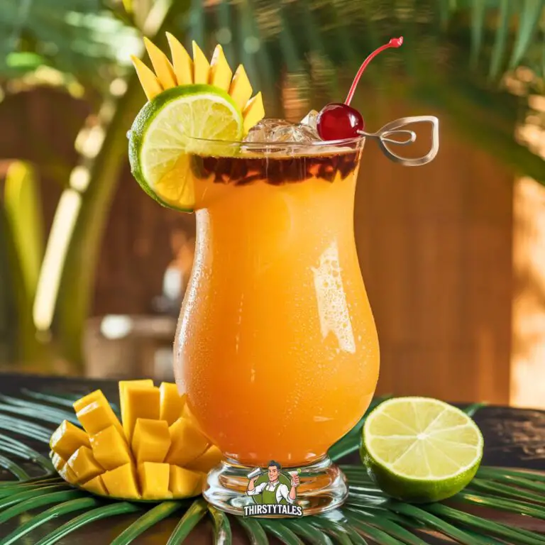 Mango Rum Punch Cocktail Recipe