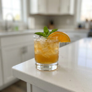 Maple Bourbon Smash Cocktail Recipe