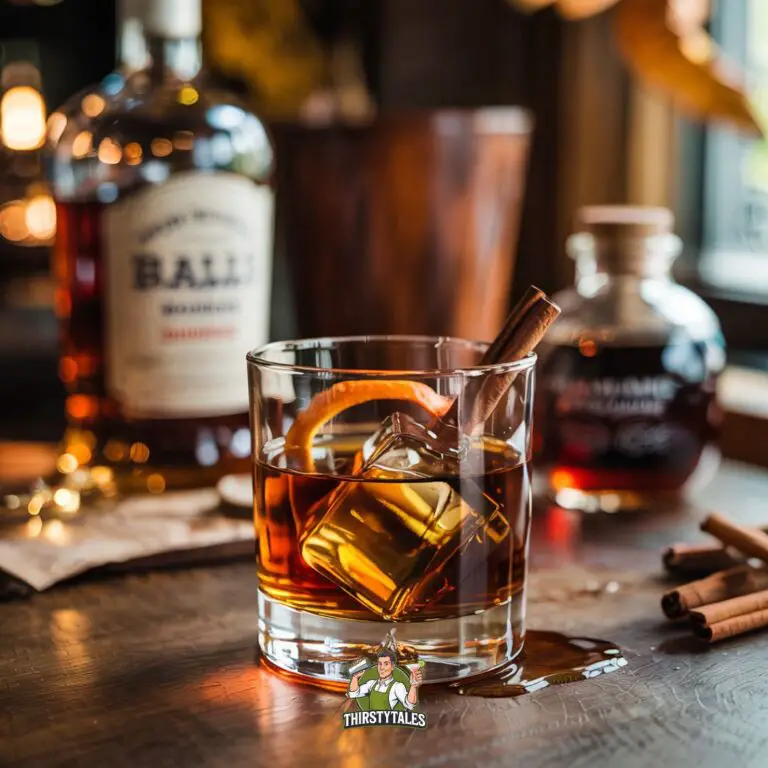 Maple Cinnamon Old Fashioned Cocktail Recipe