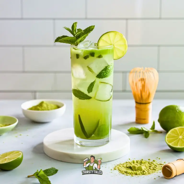 Matcha Mojito Cocktail Recipe