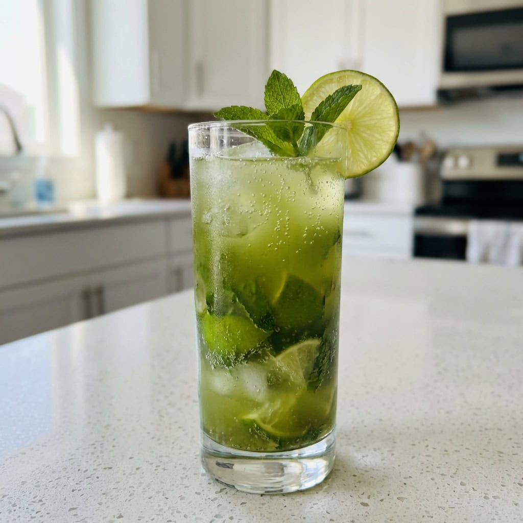 Matcha Mojito Cocktail Recipe