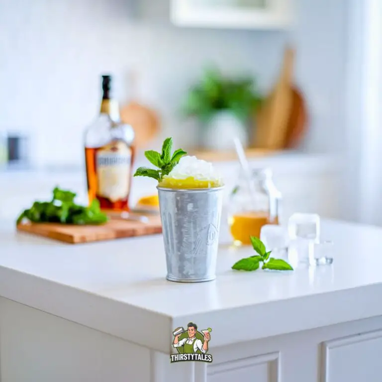 Mint Julep Slushie Cocktail Recipe
