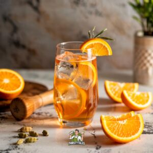 Orange Cardamom Spritz Cocktail Recipe