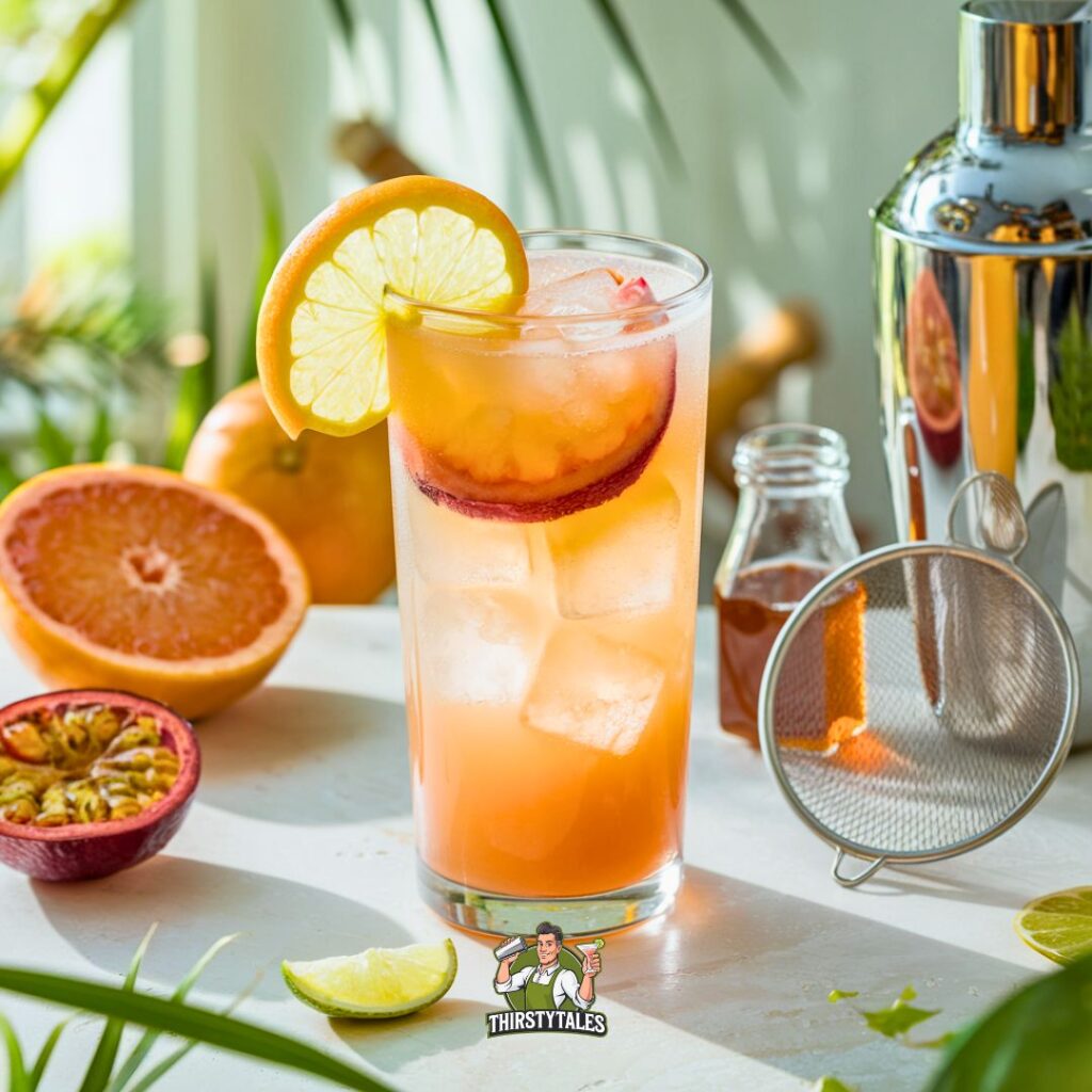Passionfruit Paloma Cocktail Recipe