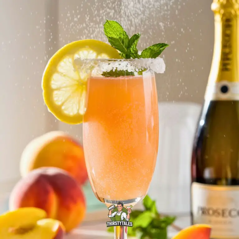 Peach Bellini Blaster Cocktail Recipe
