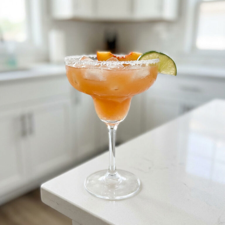 Peach Margarita Cocktail Recipe