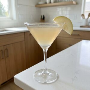 Pear Vanilla Martini Cocktail Recipe