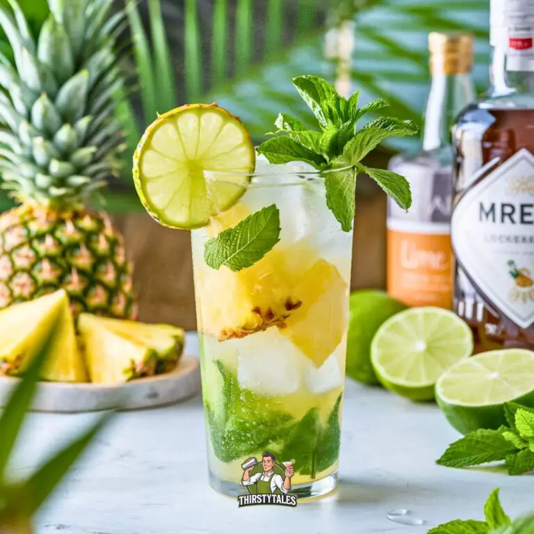 Pineapple Mojito Cocktail Recipe