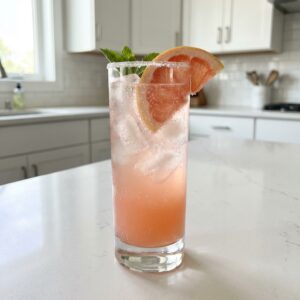 Pink Grapefruit Soda Cocktail Recipe