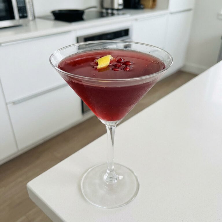 Pomegranate Martini Cocktail Recipe