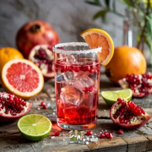 Pomegranate Paloma Cocktail Recipe