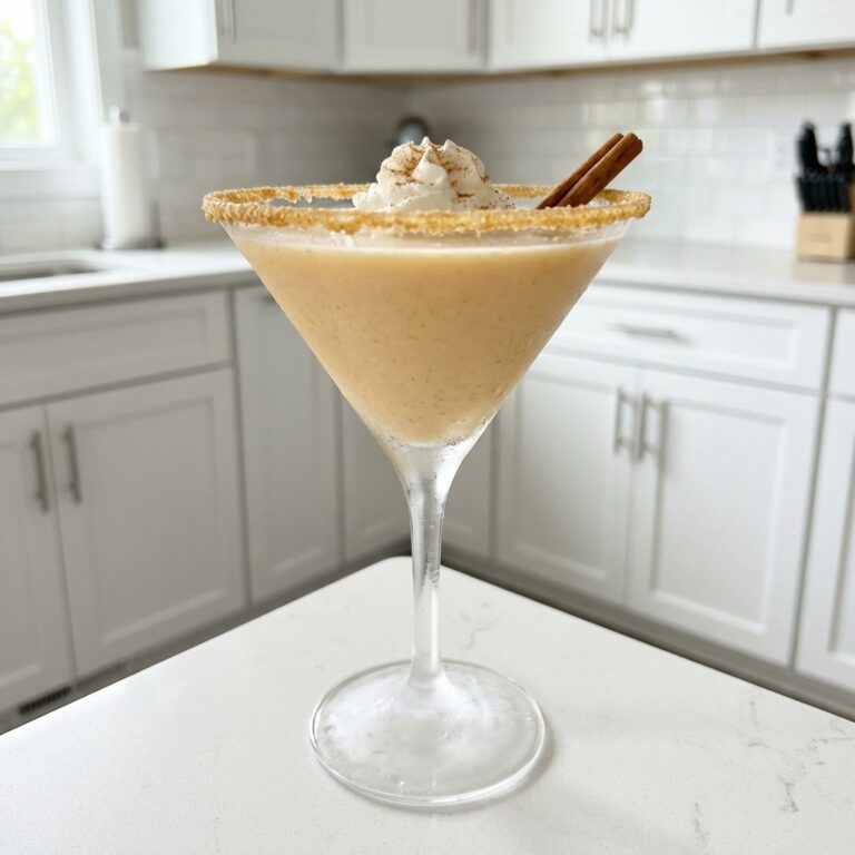Pumpkin Pie Martini Cocktail Recipe