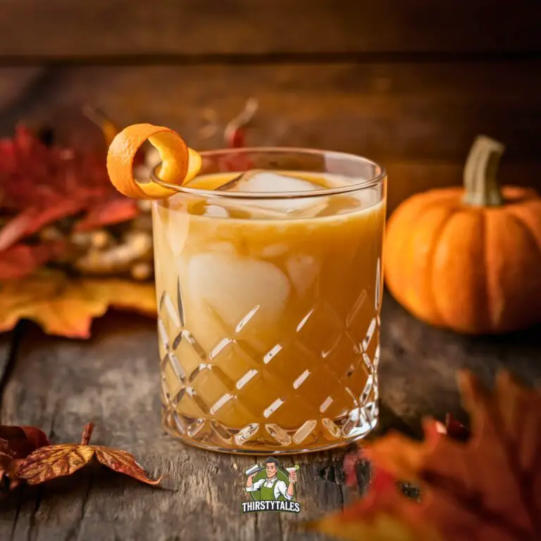 Pumpkin Rumchata Old Fashioned Cocktail Recipe