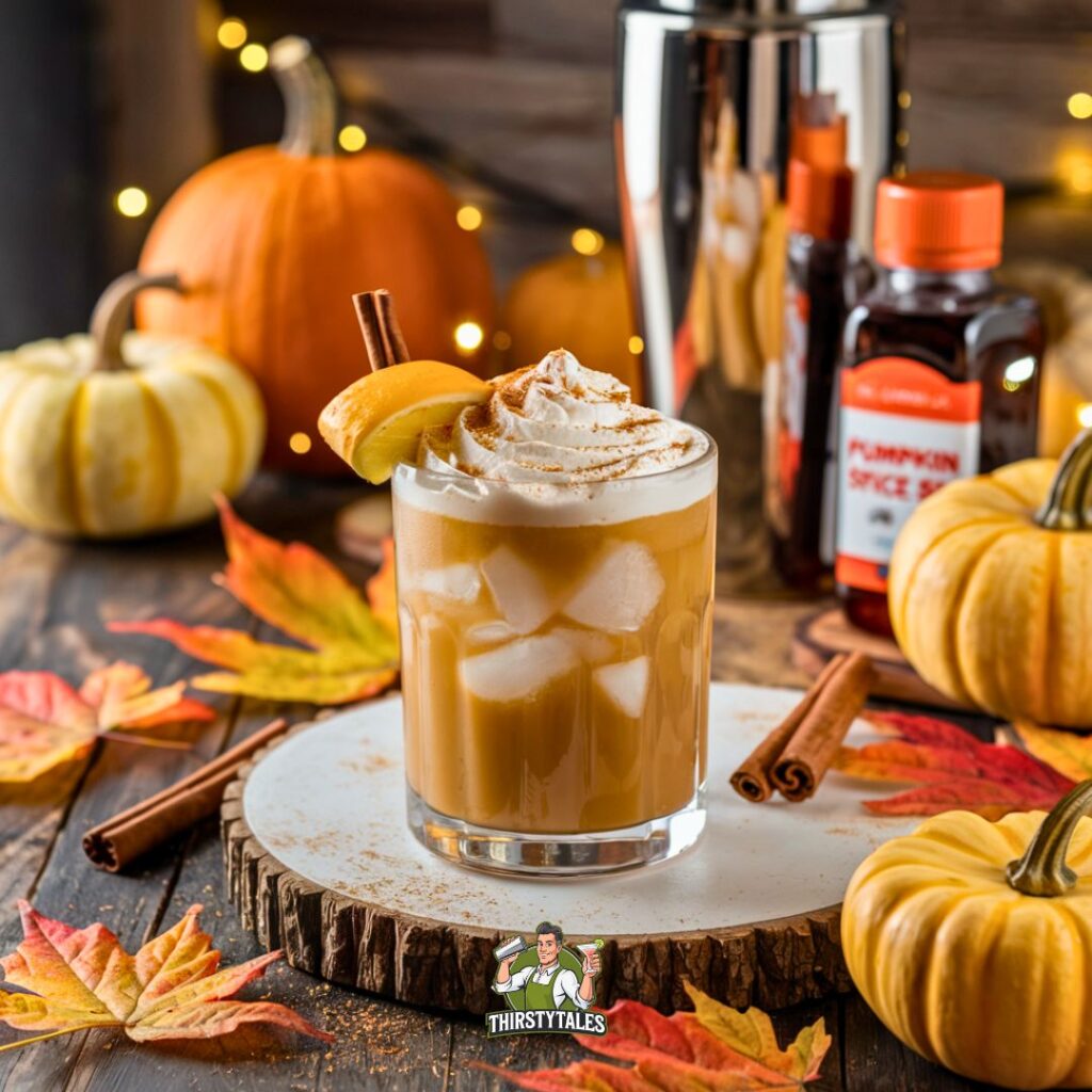 Pumpkin Spice White Russian Cocktail Recipe