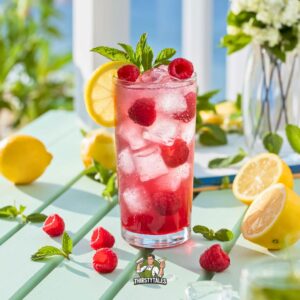 Raspberry Lemonade Cooler Cocktail Recipe