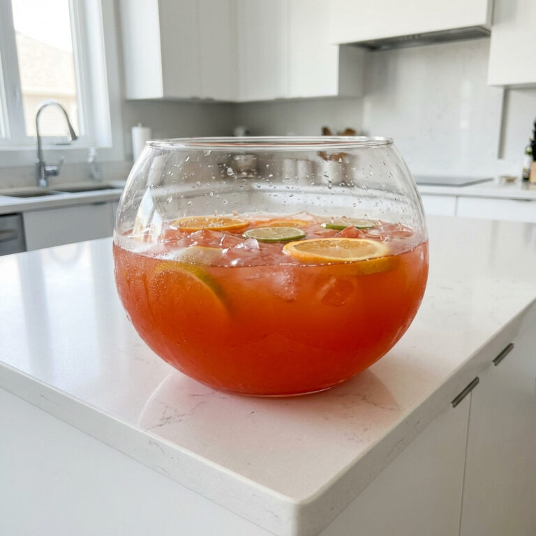 Rum Punch Bowl Cocktail Recipe