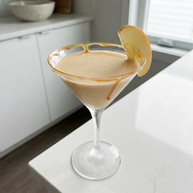 Rumchata Caramel Apple Martini Cocktail Recipe