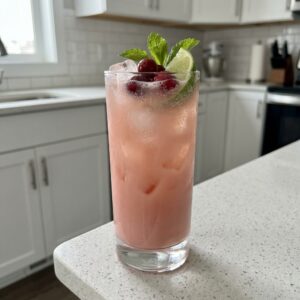 Rumchata Cranberry Fizz Cocktail Recipe
