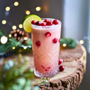 Rumchata Cranberry Fizz Cocktail Recipe