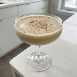 Rumchata Gingerbread Flip Cocktail Recipe