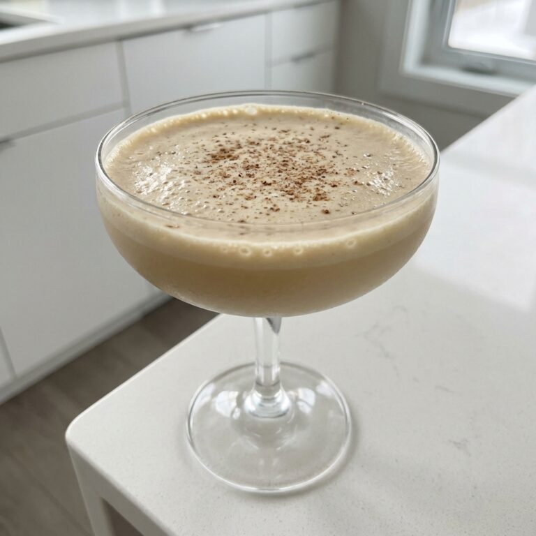 Rumchata Gingerbread Flip Cocktail Recipe