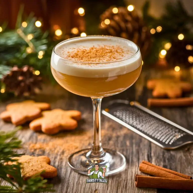 Rumchata Gingerbread Flip Cocktail Recipe