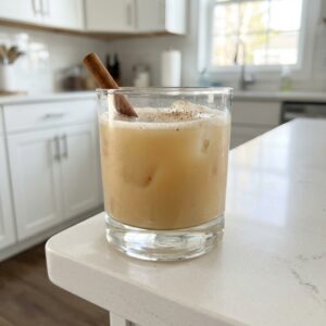 Rumchata Maple Bourbon Fizz Cocktail Recipe