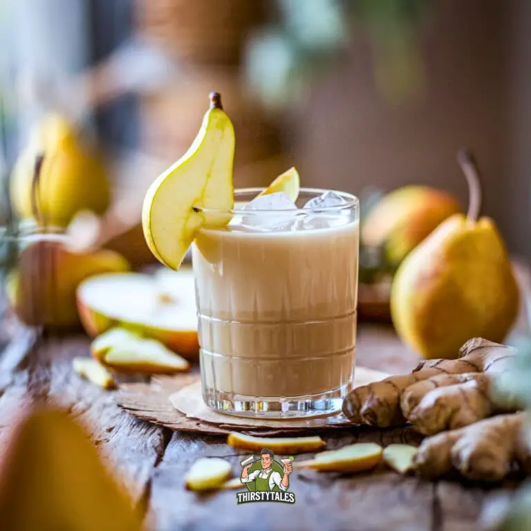 Rumchata Pear and Ginger Cocktail Recipe