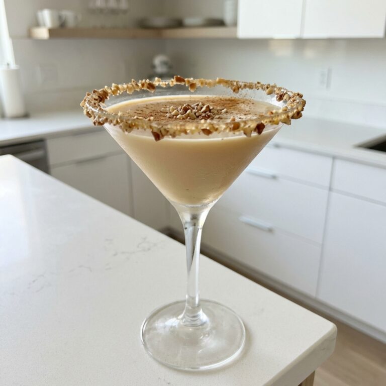 Rumchata Pecan Pie Martini Cocktail Recipe