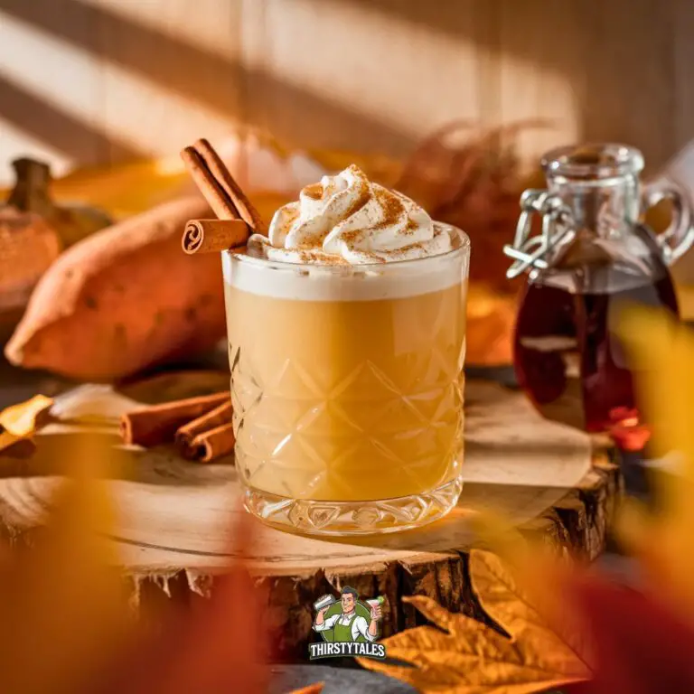 Rumchata Sweet Potato Pie Cocktail Recipe
