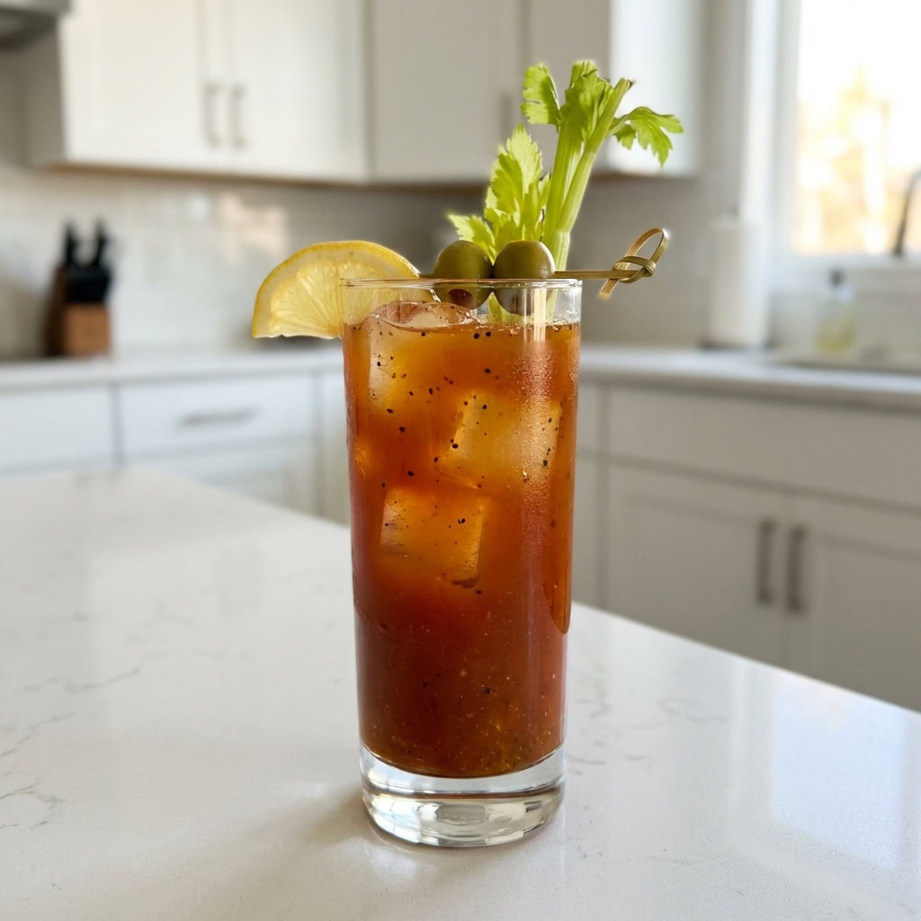 Saffron Bloody Mary Cocktail Recipe