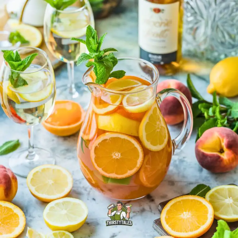 Sangria Blanca Cocktail Recipe