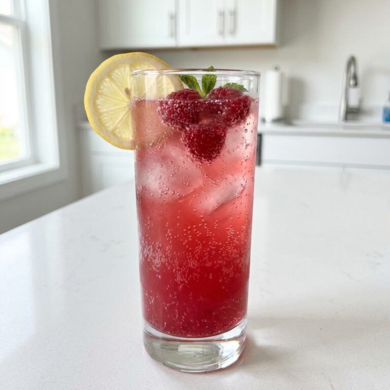 Sparkling Raspberry Lemonade Cocktail Recipe