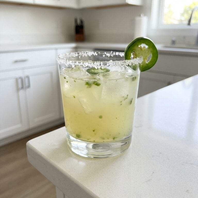 Spicy Jalapeno Margarita Cocktail Recipe