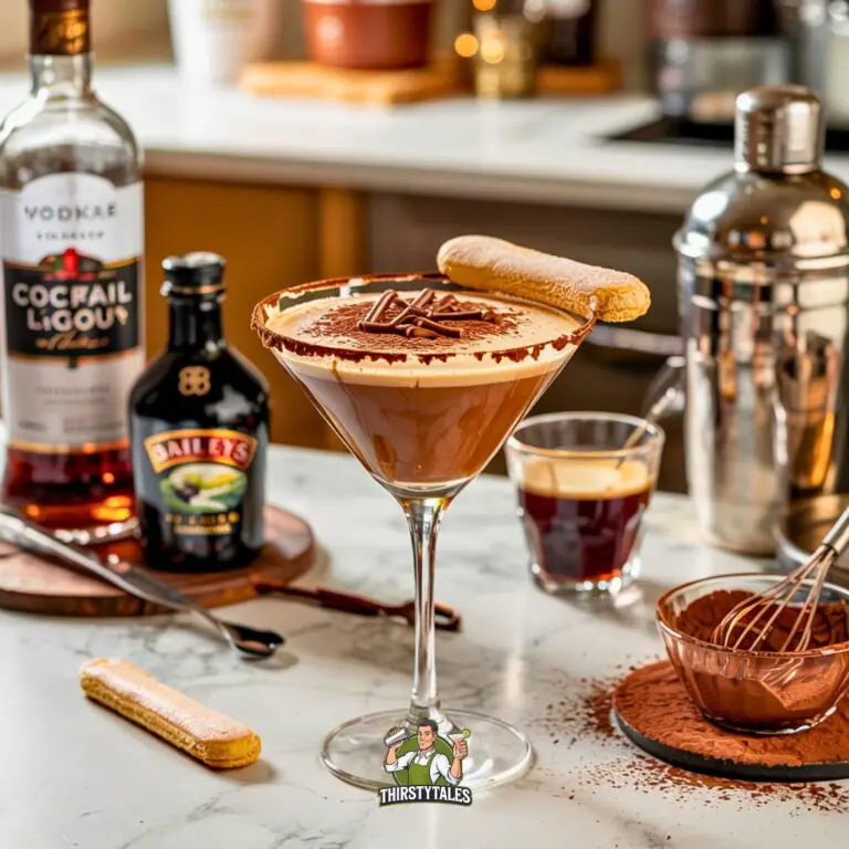 Tiramisu Martini Cocktail Recipe