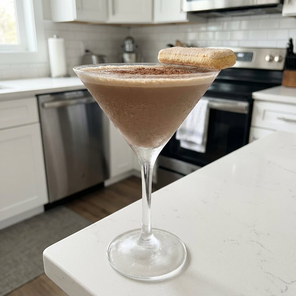 Tiramisu Martini Cocktail Recipe