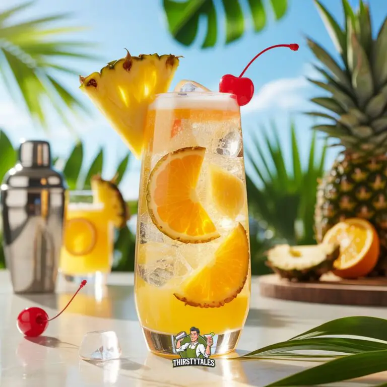 Tropical Fizz Cocktail Recipe