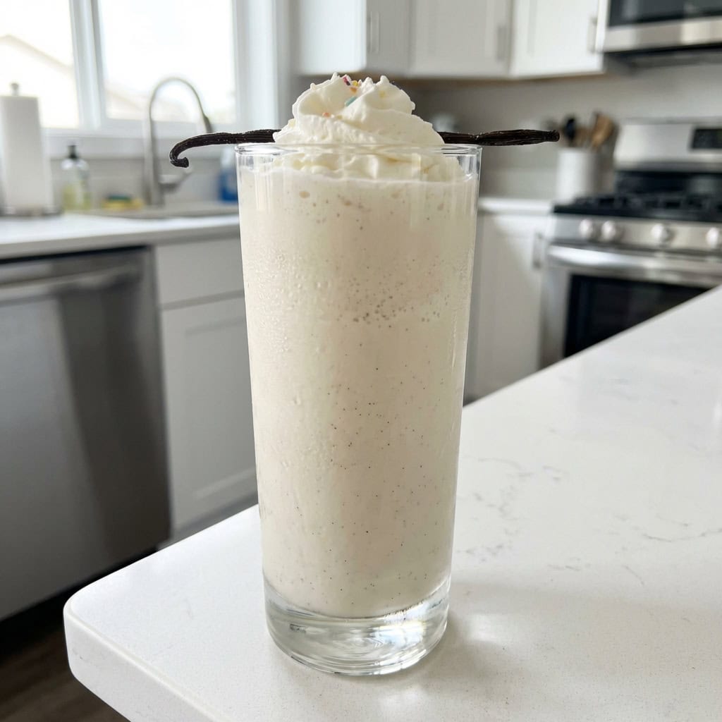 Vanilla Bean Milkshake Cocktail Recipe